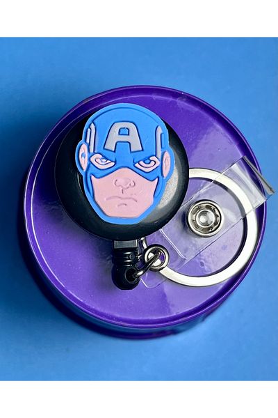 yoyo Captain America Name Badge