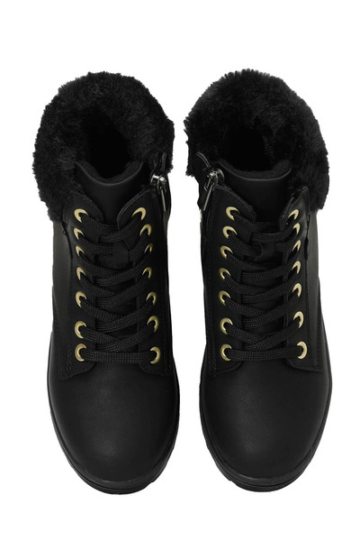 Kinetix JUNA 4PR Siyah Kadın Bot