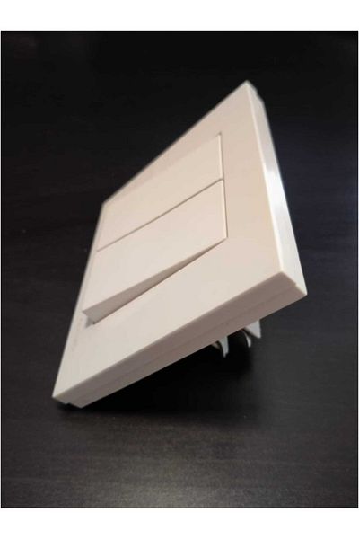 Tenda Ovivo Grano White - Double Switch and Frame Set