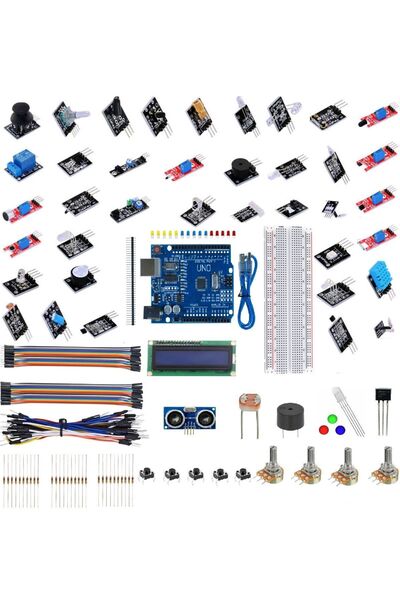 161 Parça Arduino Sensör Süper Set
