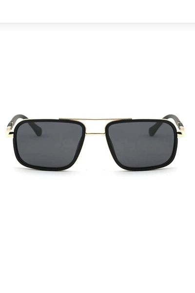 MUADEX Full Polarized Men's Sunglasses with Metal Accessories Bridge