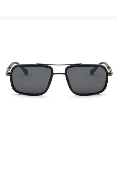 MUADEX Full Polarized Men's Sunglasses with Metal Accessories Bridge