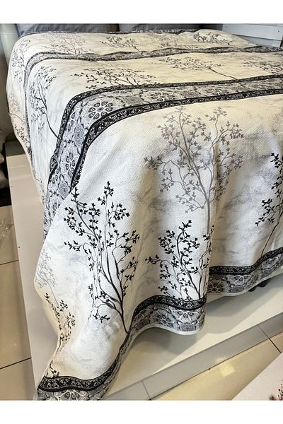 ŞENER HOME Border Pattern Printed 150X240 Cm. Single Single Pike