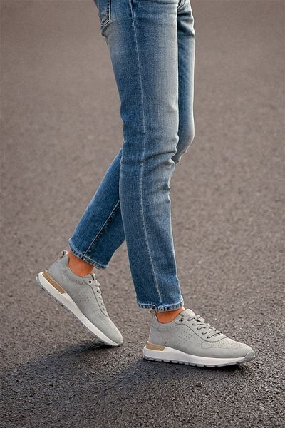 İnci Inci Olvo 5fx Grau Herren Turnschuhe