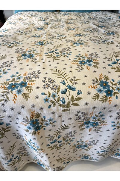 ŞENER HOME Gelincik Desen Baskılı 150x240 Cm Tek Kişilik Tek Pike