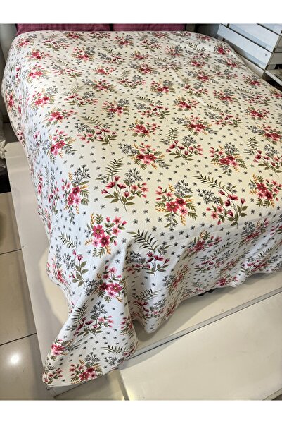 ŞENER HOME Poppy Pattern Printed 150X240 cm Single Single Pique