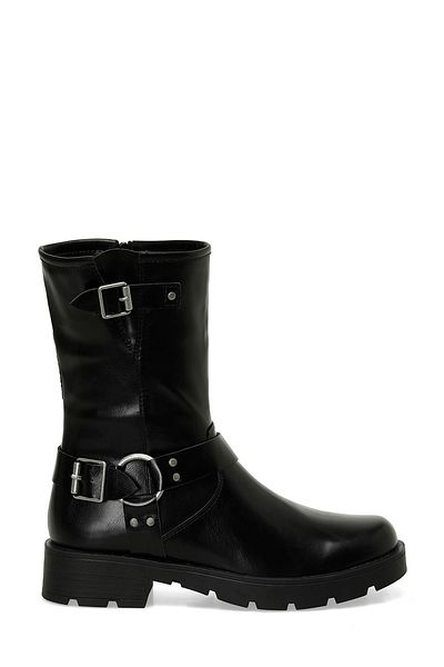 Polaris 324667.z 4pr Schwarz Damen Biker Stiefel