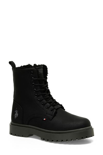 U.S. Polo Assn. Черни мъжки боти STET KRK 4PR