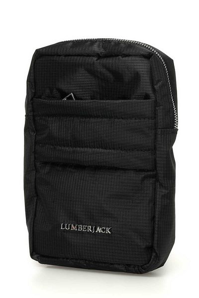 lumberjack MN LJK BODY 4PR Schwarze Herren-Umhängetasche