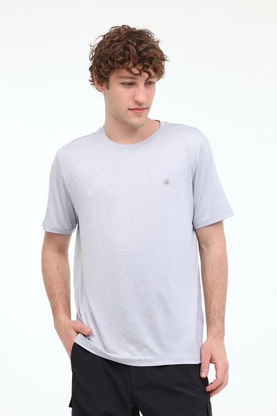 lumberjack ML TED 11C-PRF3006 5FX WHITE MULINE Ανδρικό κοντομάνικο μπλουζάκι