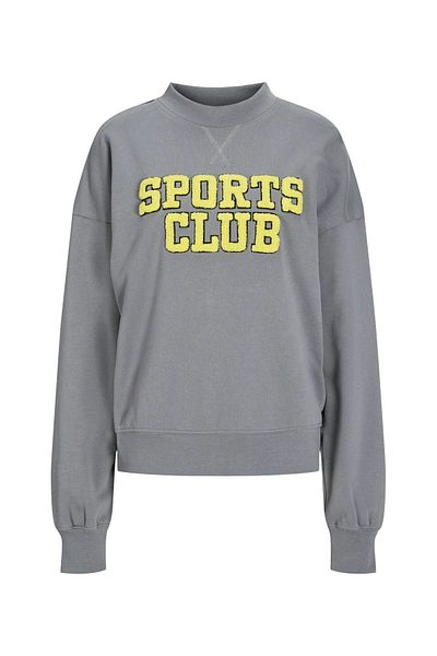 JJXX Jxrırı Loose Ls Crew Swea Gray Women's Sweatshirt