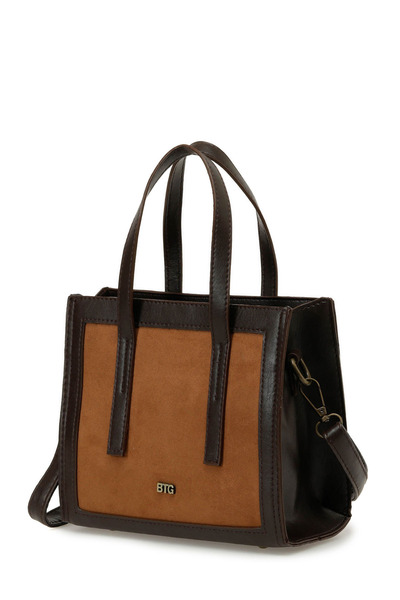 Butigo Suet Western El 4Pr Tan Women's Handbag