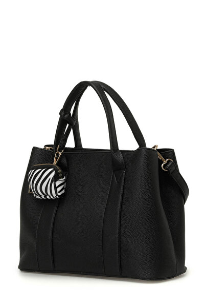 Butigo Geantă de umăr pentru femei NTRL BZKLU KL 4PR neagră