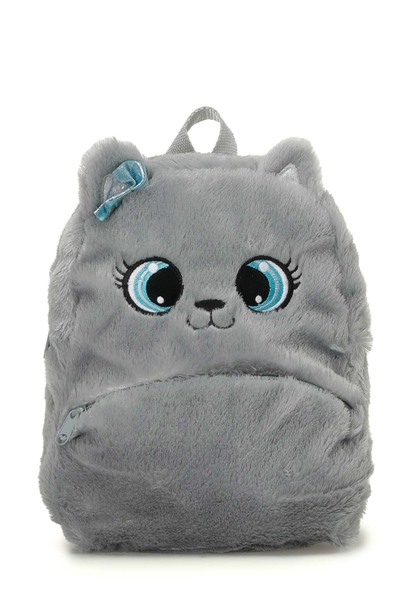 Polaris Grey Pelus Bpck 4Pr Gray Girl's Plush Bag