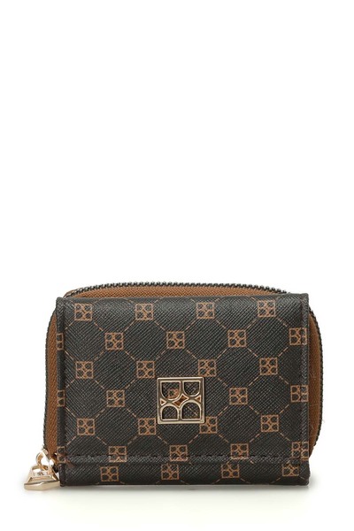 Butigo Mini Monogram 4Pr Brown Women's Wallet