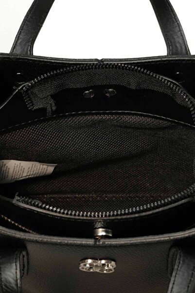 Butigo Geantă de mână NTRL PRM CKGZ EL 4PR neagră pentru femei