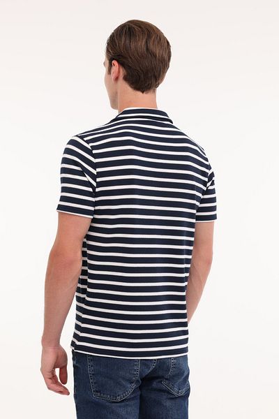 lumberjack ML THEO 12HL102 5FX Weißes Herren-Kurzarm-T-Shirt