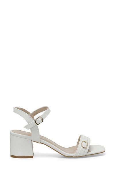 Butigo Sandale cu toc pentru femei CHERRY 4FX albe