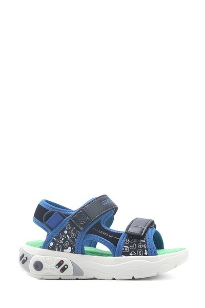lumberjack Social 5Fx Black Boy's Sandals