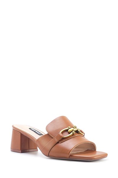 Nine West GARLAND  5FX Tan Damen-Hausschuhe mit Absatz