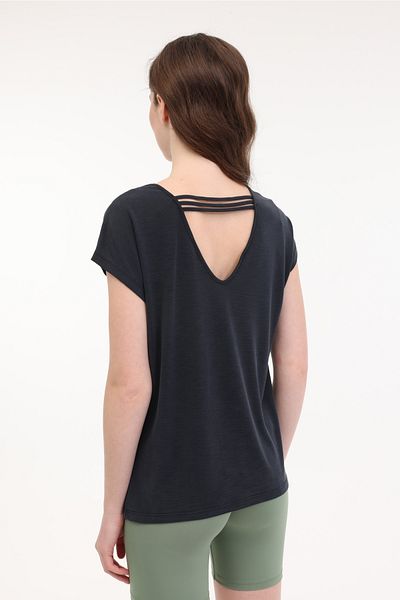 Kinetix WL JOIN 11KT903 5FX Schwarzes Damen-Kurzarm-T-Shirt