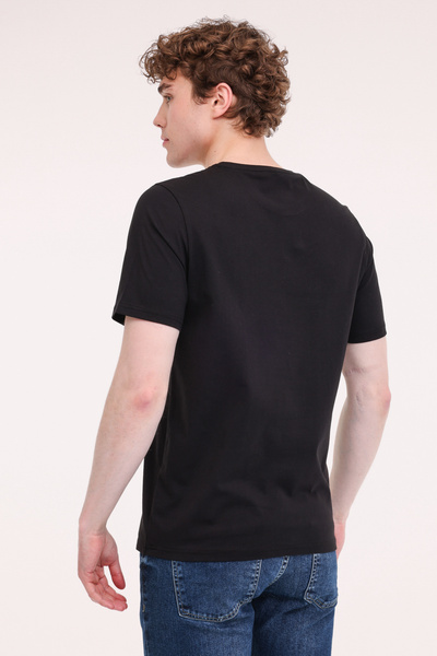Kinetix UL 11ATA-Y50 5FX Siyah Unisex Kısa Kol T-Shirt