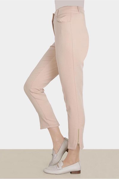 Alvina Zippered Leg Detailed Trousers 70369