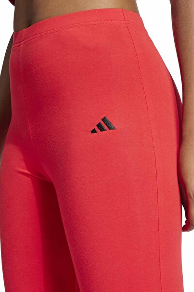 adidas W SL SJ FLARLEG Leggings roșii pentru femei