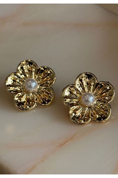 MioArt Women's Flora Flower Earrings