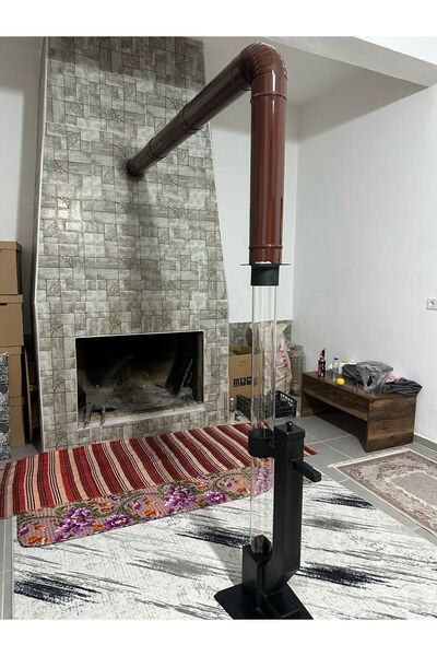 Tezel Ticaret Füze Soba İçin Baca Borusu Bağlantı Aparatı. Sadece baca boru aparatı gönderilir.