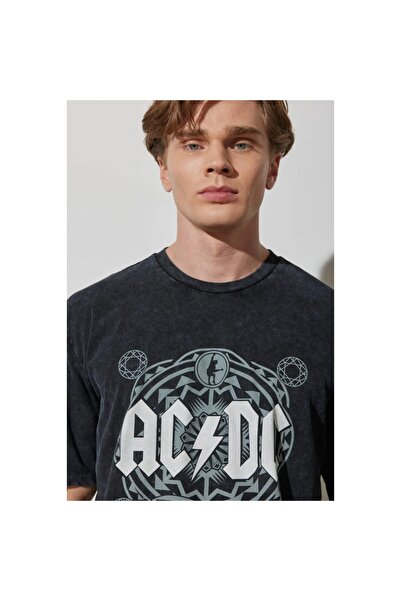 WRANGLER Men's Black Crew Neck T-Shirt