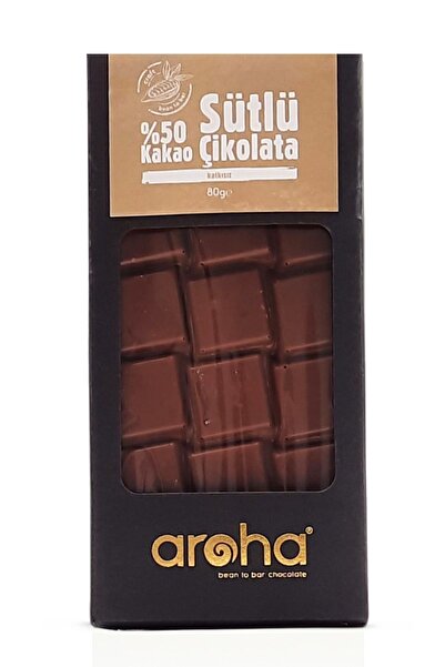 AROHA %50 Kakao Sütlü Çikolata 80 G