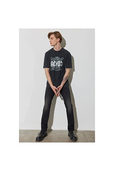 WRANGLER Men's Black Crew Neck T-Shirt