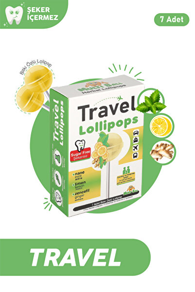 Multiball Travel Lollipops Yeni Formül Şekersiz 7 Ad