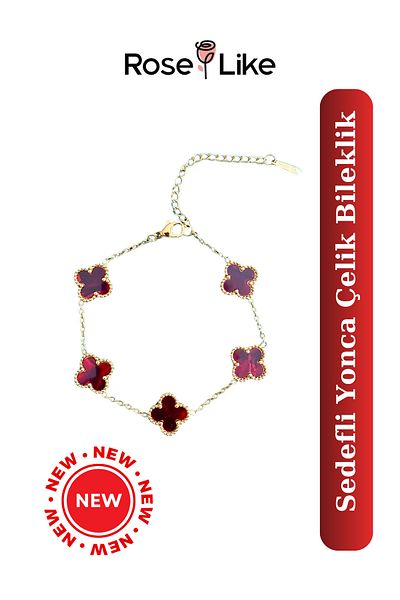 RoseLike Clover Steel Bracelet