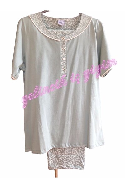 Nena 100% Cotton Short Sleeve Pajama Set - 64613-