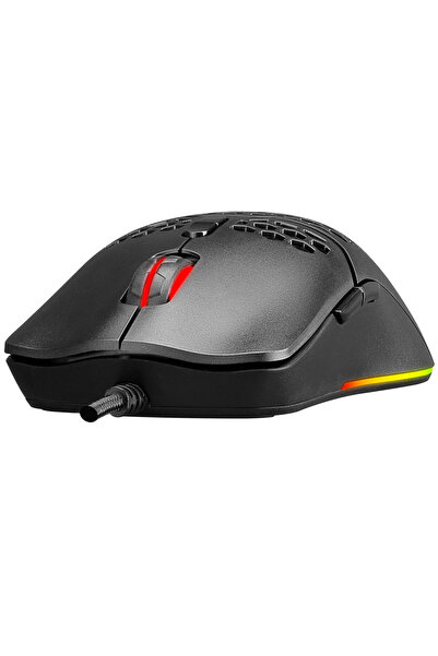 Rampage Mouse Gaming, Smx-r77 X-titan, Ultra-ușor, Iluminare Rgb, 7200 Dpi, 7 Butoane, Programabil
