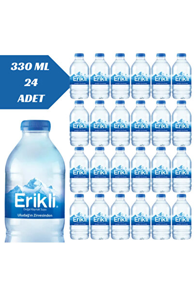 Erikli ERİKLİ DOĞAL KAYNAK SUYU 0,33 LT PET SU X 24 ADET