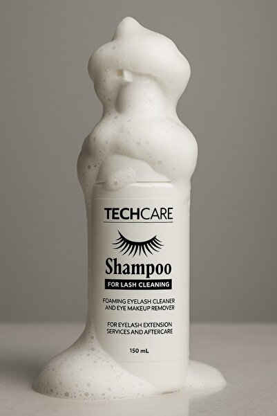 Tech Care İPEK KİRPİK TEMİZLEME KÖPÜĞÜ 150ML (Uzun Kullanım İçin, Kirpiği Koruyan)