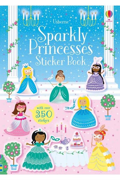 Usborne Sparkling Princess Stickers Book
