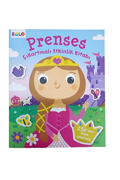 Eolo Yayıncılık Prenses Çıkartmalı Etkinlik Kitabı