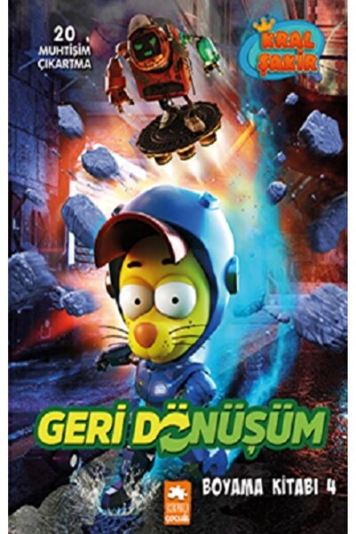 Eksik Parça Yayınları Kral Şakir Geri Dönüşüm Boyama Kitabı 4