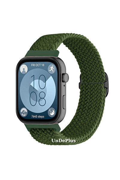 UnDePlus Huawei Watch Fit 4/fit 4 Pro/fit 3 Kordon Örgü Tokalı Kordon (FİT/FİT2 UYUMLU DEĞİLDİR)