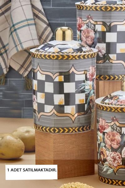 Cooker Renaissance Porcelain 2.3 Liter Spice and Pulses Jar 1 Piece