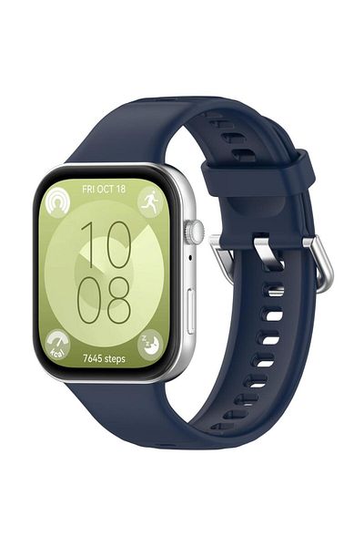 UnDePlus Huawei Watch Fit 4/fit 4 Pro/fit 3 حزام رياضي من السيليكون (غير متوافق مع FIT/FIT2)