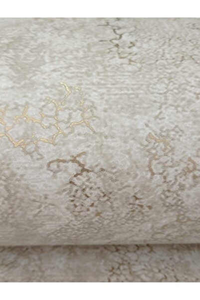 Oskar Gold Damarlı Hafif Kabartmalı Duvar Kağıdı 16m2