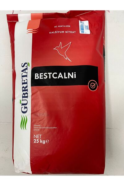 GÜBRETAŞ Bestcalni Kalsiyum Nitrat Kalsiyum İçerikli Gübre 25 kg