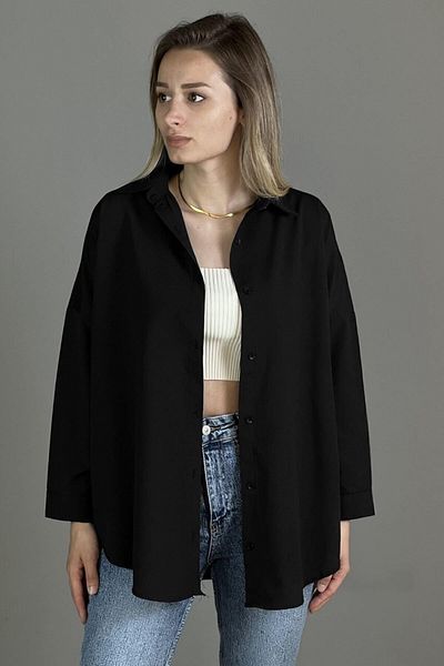 ELLEGANT Cămașă casual pentru femei, sezon nou, 100% cu o singură buzunar, oversize