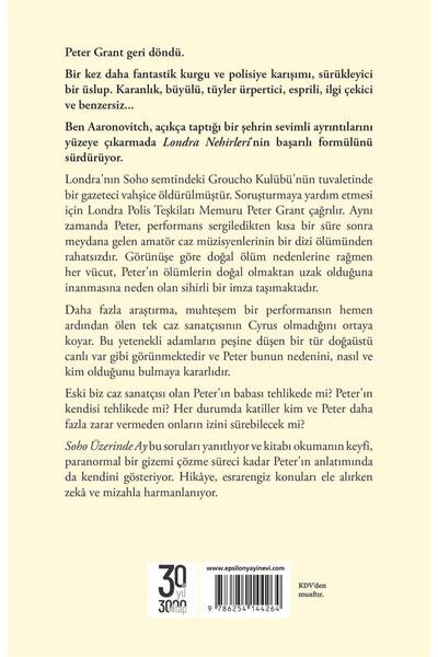 Epsilon Yayınevi Soho Üzerinde Ay Ben Aaronovitch