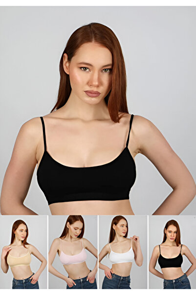 GMDPstore Σουτιέν με επένδυση με λουράκια για νεαρά κορίτσια - BodyWay με 4 α...